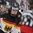 PLYMOUTH, MICHIGAN - April 3: Germany's Marie Delarbre #22 waits for the puck to drop during preliminary round action against Germany at the 2017 IIHF Ice Hockey Women's World Championship. (Photo by Minas Panagiotakis/HHOF-IIHF Images)
